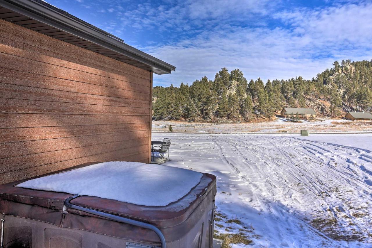 Hakuna Matata Cabin Hot Tub, 11 Mi to Mt Rushmore Hill City Esterno foto